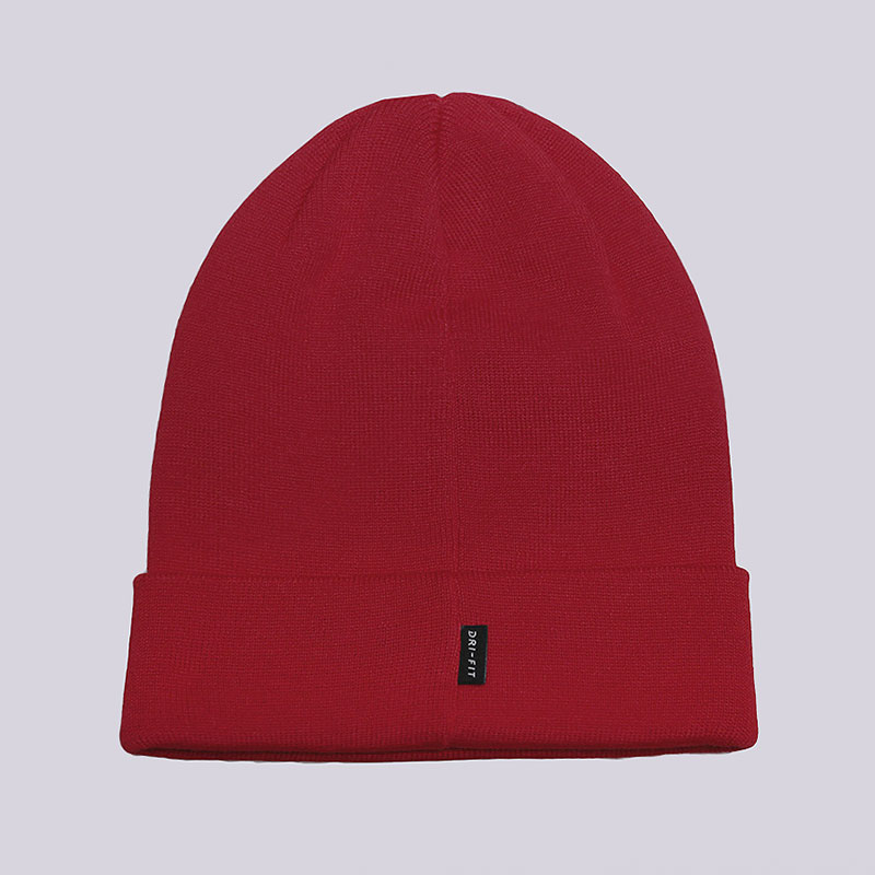  красная шапка Jordan Beanie Cuffed AA1297-687 - цена, описание, фото 2